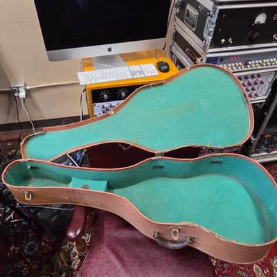 Geib Economo Acoustic Guitar Case 1940s 1950s 1960s image 3