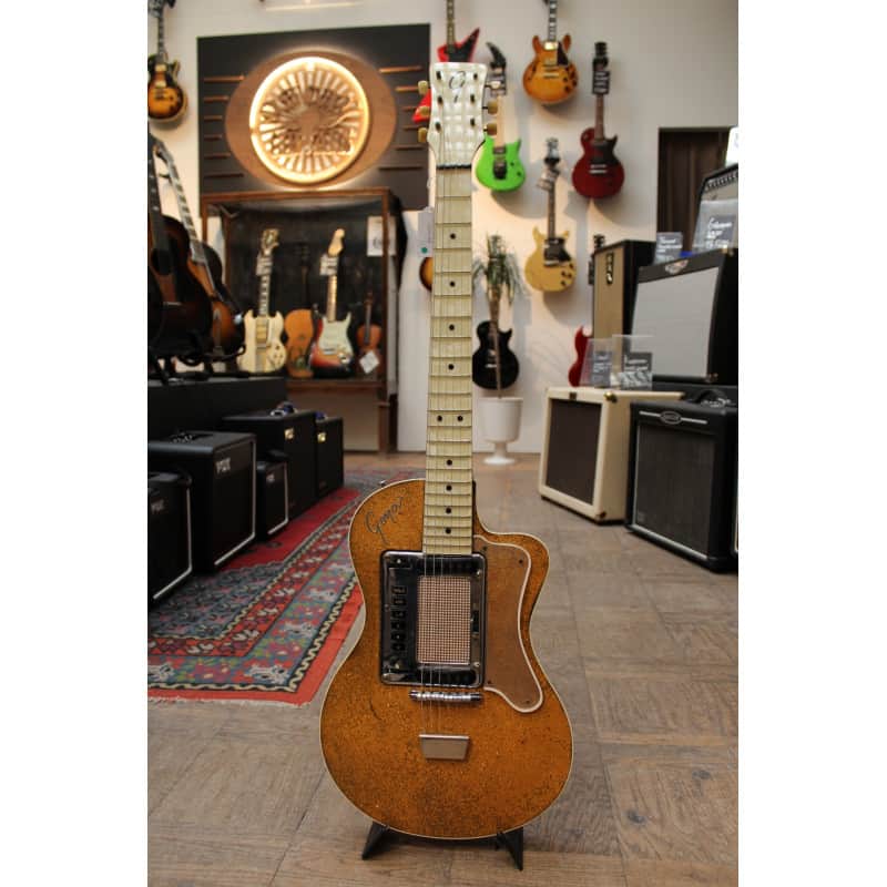 1960s Hagstrom Goya Model 80 Gold Sparkle