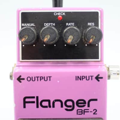 Boss BF-2 Flanger Made In Japan Green Label ACA Vintage Guitar Effect Pedal image 3