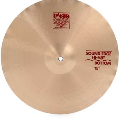 Paiste 15 inch 2002 Sound Edge Hi-hat Bottom Cymbal Bild 2