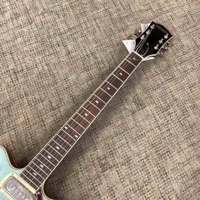 Gretsch G2655T-P90 Streamliner Center Block in Two Tone Mint Metallic/Vintage Mahogany Stain image 5