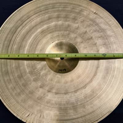 Vintage UFIP 15” Orchestral Cymbals (3) 1940’s-1950’s (Sound File) image 8