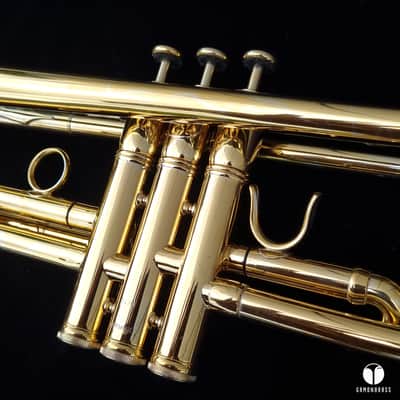 Kanstul Burbank 3 California   trumpet made by Kanstul mouthpiece case Reeves gamonbrass image 15