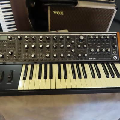 MOOG SUB 37 TRIBUTE EDITION MINT w/ CASE TESTED!  VIDEO