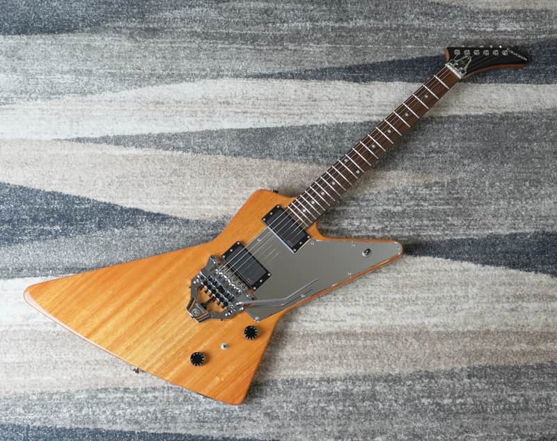 2015 Edwards E-EX-198E/FRX Limited Edition EMG Floyd Rose Explorer MIJ Rare image 1