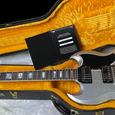NEW! Gibson Custom SG Custom Electric Guitar - Radiant Sparkle - WOW! Just Incredible! 7lbs - Authorized Dealer - G07678 image 14