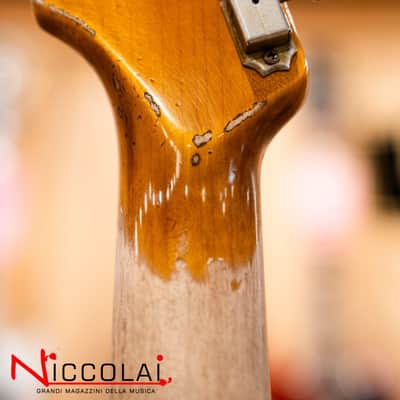 Fender Custom Shop Limited Edition '59 Stratocaster Super Heavy Relic Rosewood Fingerboard Aged Black Chocolate 3 Color Sunburst image 24