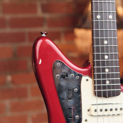 1964 Fender Jaguar - Candy Apple Red with Matching Headstock! image 5