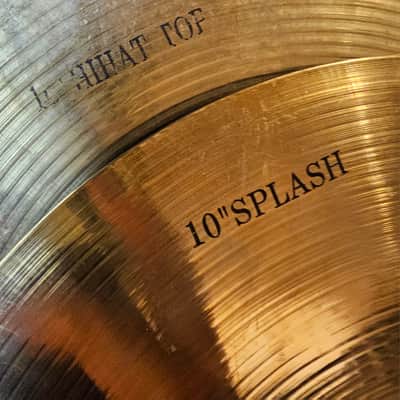 Wuhan 10" Hi Hats & 10" Splash Western Set Lot - Great Combinations! image 3