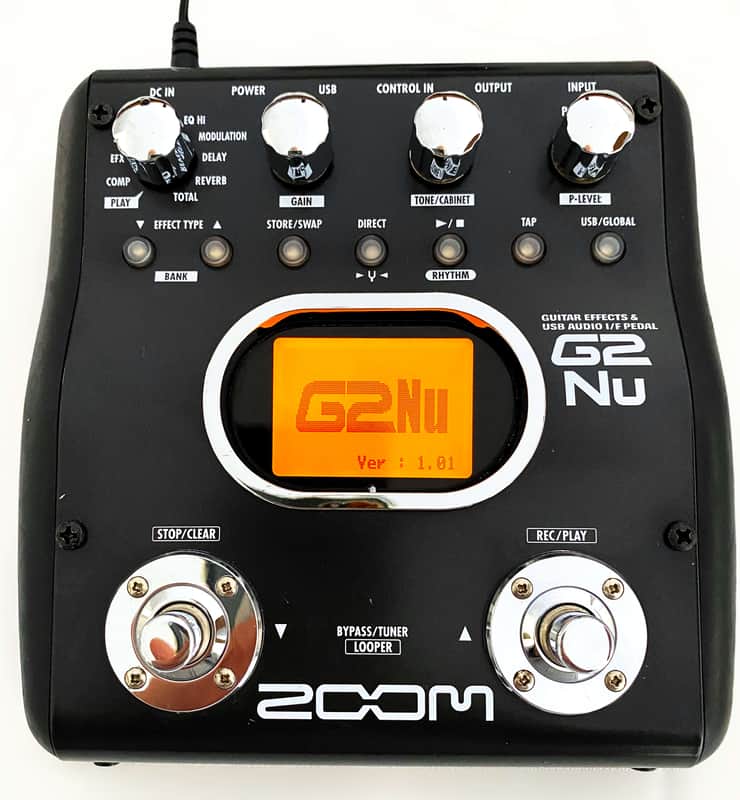 Zoom G2Nu Multi-Effects Pedal With Inbuilt Looper Guitar Multi-effects Pedal image 1