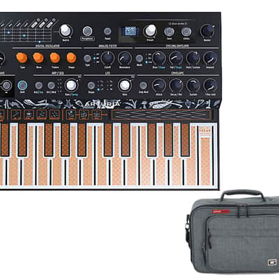 Arturia MicroFreak Hybrid Synthesizer + Gig Bag