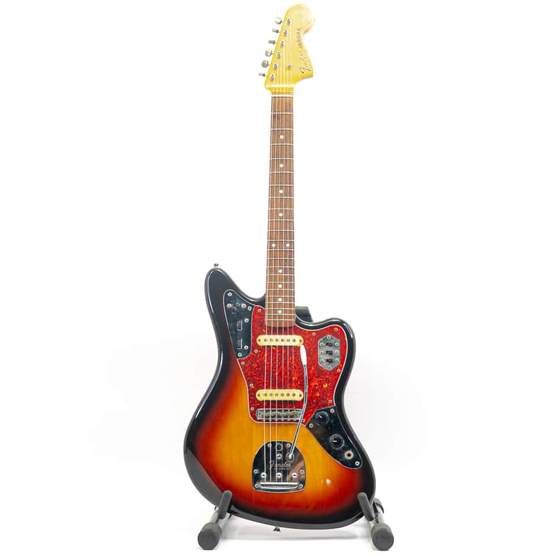 【動作未確】Fender Japan Jaguar ジャガー 1999-2002 1999–2002 Fender Jaguar JG-66 MIJ Reissue – Sunburst w/ Fender Gig