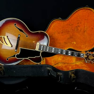 D'Angelico New Yorker "MUNDY" 1958 sunburst finish with case "Mundell Lowe" image 10