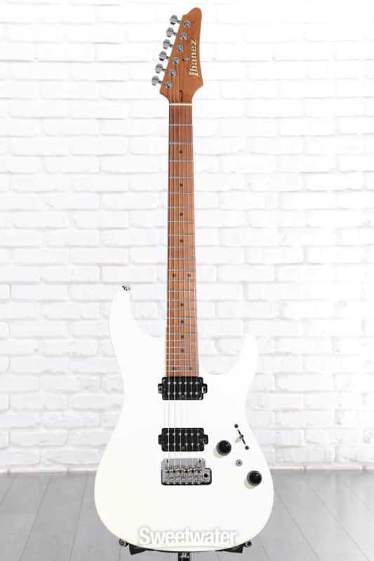 Ibanez Prestige AZ2402 Electric Guitar - Pearl White Flat (AZ2402PWFd1) image 1