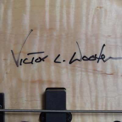Fodera Yin-Yang Standard #3 (Signed by Victor Wooten!), Includes Plexiglass Flight/Display Case! image 4
