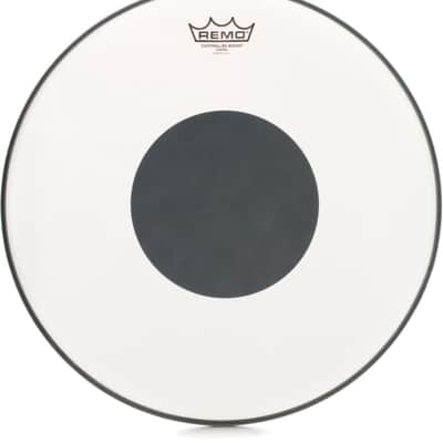 Remo Controlled Sound Coated Black Dot Drumhead - 16 inches image 1