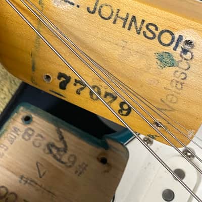 Fender Eric Johnson Stratocaster with Tweed Case 2014 - Lucerne Aqua Firemist image 5