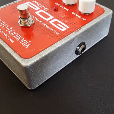 Electro-Harmonix Micro POG Polyphonic Octave Generator 2007 - Present - Red / Gray image 9