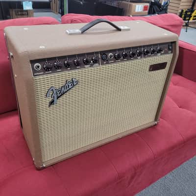 Fender Acoustasonic Junior 2-Channel 2 x 40-Watt 2x8" Acoustic Guitar Amp - Brown image 2