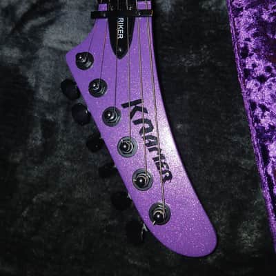 Kramer Striker custom reverse headstock. HSS Floyd 2022 - Present - Majestic Purple image 7