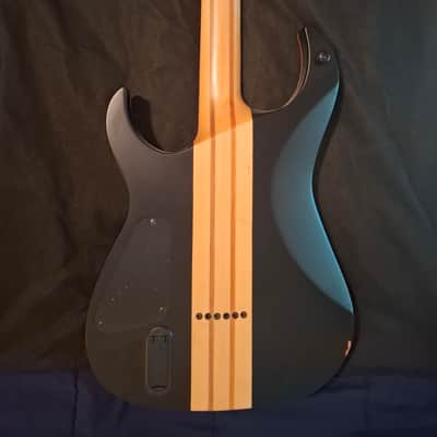 Harley Benton Amarok-BT BKBL Flame Burst 27-Inch 6-String Baritone (DISCONTINUED) image 13