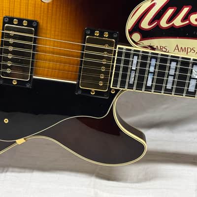 Yamaha SA2200 sa-2200 Semi-Hollowbody Guitar with Gator Case 2020 image 7