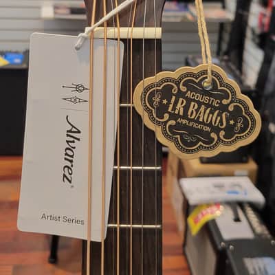 Alvarez ABT60ce 8 String Baritone Artist Cutaway Acoustic Electric Guitar - Shadowburst image 9