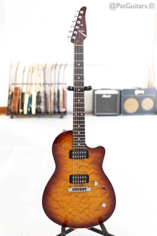 Tom Anderson Atom CT Flame Top | Reverb UK