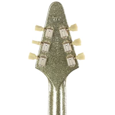 Gibson Flying V Silver Sparkle One-Off 1998 image 5