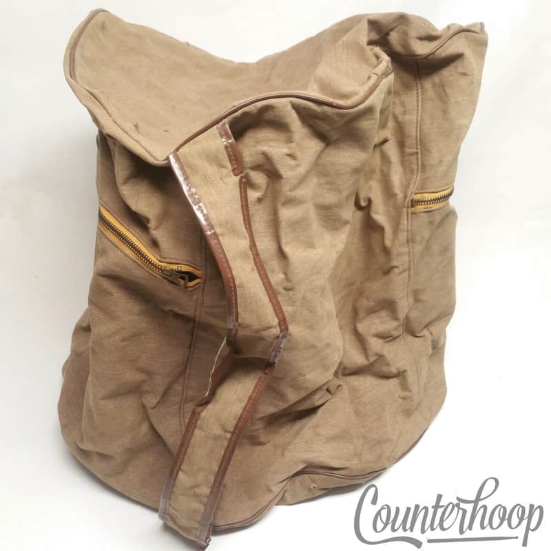 Artistic Products 16x16"Canvas Fabric Floor Tom Drum Case Soft Shell Vintage 40s image 1