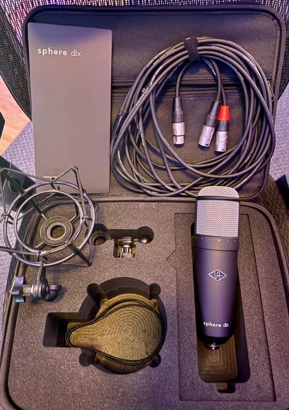 Universal Audio Sphere DLX Large Diaphragm Modeling Microphone 2023 - Present - Black image 1