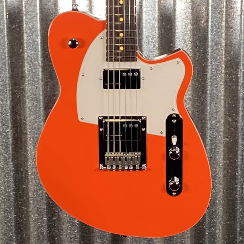 Reverend Charger Cleancut Feisty Red Railhammer Guitar #69916 image 1