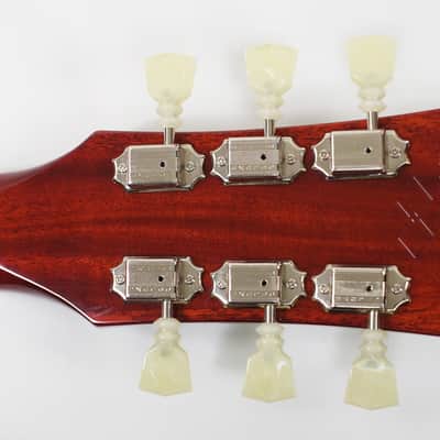 2025 Epiphone Inspired by Gibson Les Paul 1960 Reissue Left-Handed Lefty Washed Cherry Sunburst image 7