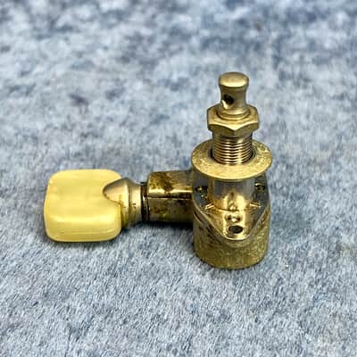 Vintage 1960's Grover Nickel Futura Patent Pend Single Guitar Tuner Bass Side E, A, D #2 image 7
