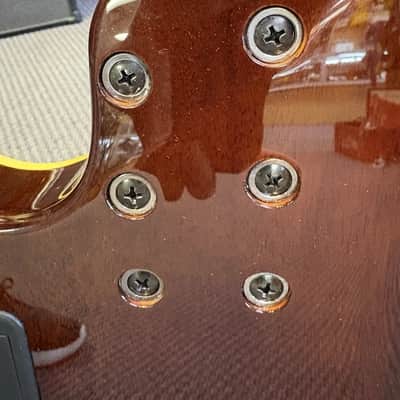 Schecter Omen Extreme-4 Active 4-String Bass 2010s - Vintage Sunburst image 12