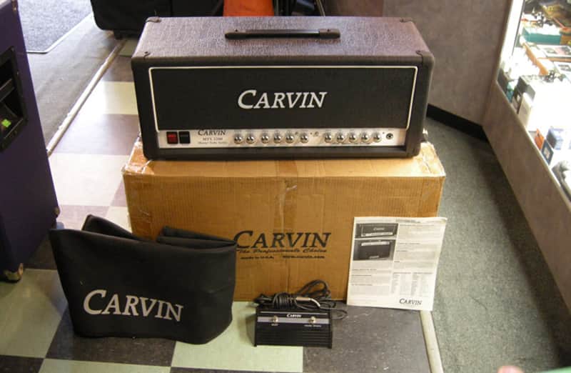 Carvin MTS 3200 Master Tube Series 50th Anniversary Edition 100W/50W Electric Guitar Amplifier Head image 1