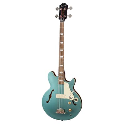 Jack Casady Bass Faded Pelham Blue Epiphone image 6