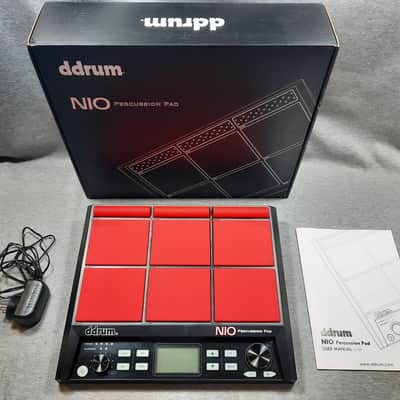 ddrum NIO Percussion Pad 2022 - Present - Black / Red image 9