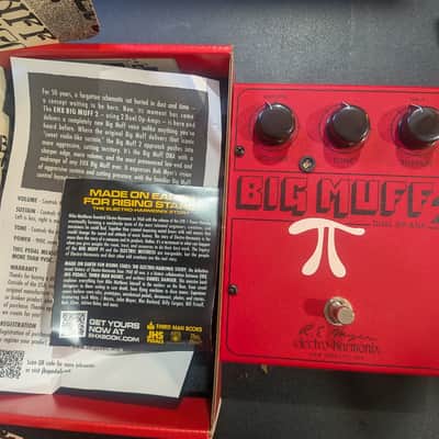 Electro-Harmonix / JHS Big Muff 2 Dual Op-Amp Fuzz 2025 - Red image 2