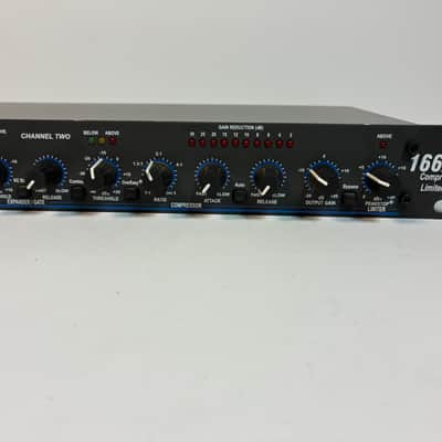 dbx 166XL Stereo Compressor / Limiter / Gate - Excellent Condition image 3