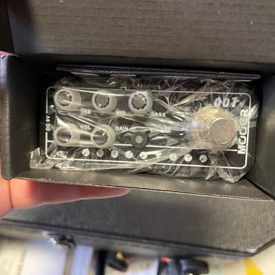 Mooer 001 Gas Station Micro Preamp 2010s - Black image 1