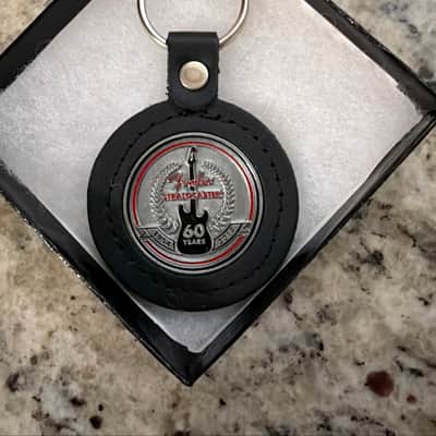 Fender 60th Anniversary Keychain In Box 2014 image 1