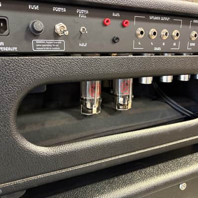 Amplified Nation Wonderland Overdrive V2 50 Watt Black Tolex Amp Head & Cab image 6