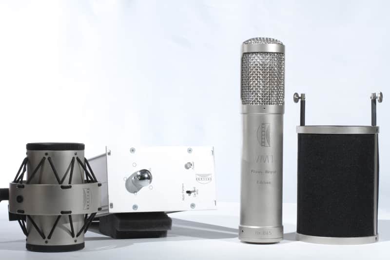 Vintage Brauner VM1 Klaus Heyene Edition Matched Pair Large Diaphragm Tube Microphones image 1