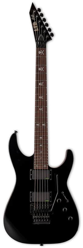 ESP LTD KH-602 Black w/Case (B Stock) image 1