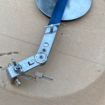 Vintage 1950‘s Ludwig WFL External Clamp-On Bass Drum Muffler in Nickel - Nice! image 1