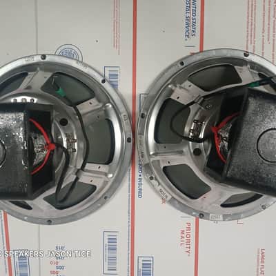 12" FIELD COIL SPEAKERS REAL WOOFERS! 600OHM WOOFER PAIR MCINTOSH PARTS image 2