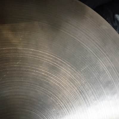 Vintage Zildjian 20" Hollow Logo Medium Ride Cymbal 2450 Grams 70s image 5