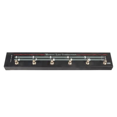Voodoo Labs - Commander 6-Button MIDI Switcher Pedal - w/ 5-Pin MIDI Cable USED