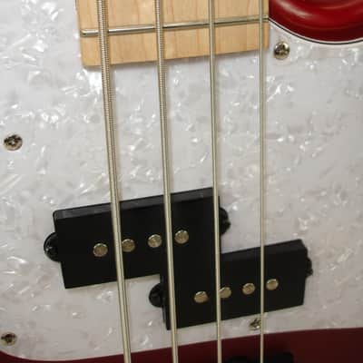Ibanez Mezzo SRMD200 4-String Bass Guitar, Candy Apple Matte image 6
